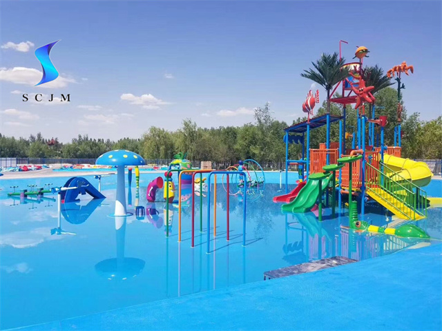 泳池膠膜施工完成效果圖